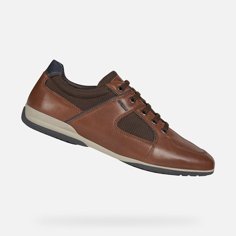 Geox Casual Shoes Brown Timothy - Geox Mens Shoes - HSRGET423